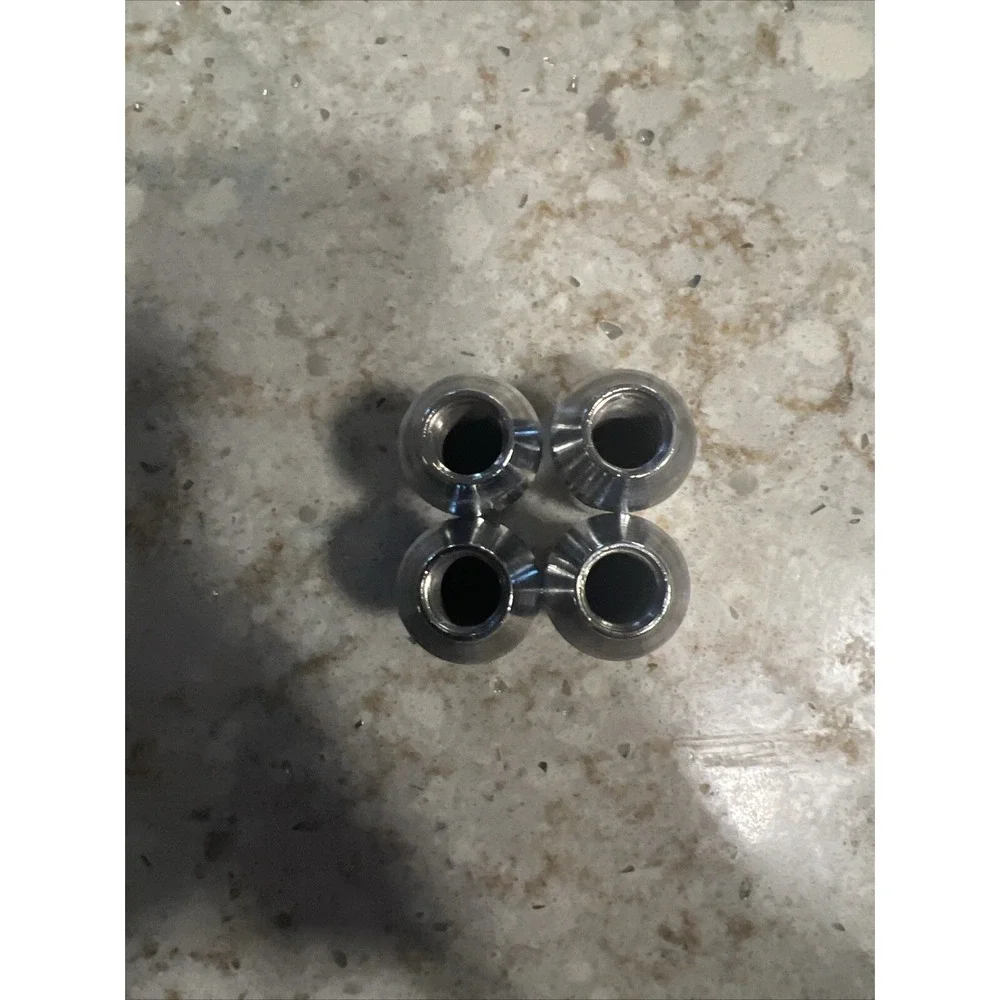 Lincoln Navigator Wheel Locking Nuts For Exposed Lugs 4pc Set No Key - Picture 2 of 3